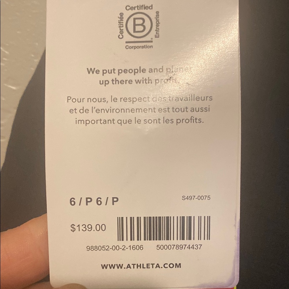 Athleta Black Cargo and Cropped Pants and Shorts High Waist Woman 6 - Picture 10 of 13